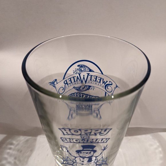 SweetWater Spinnerbait Red Ale, Craft Beer Pint Glass, Winter Tour 2015 - Picture 4 of 5